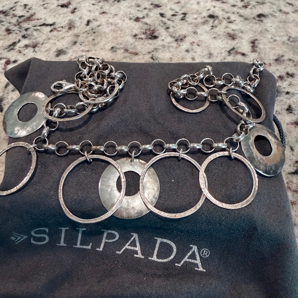 Silpada Vintage Sterling Silver Necklace